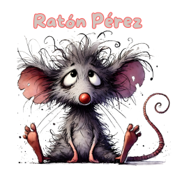 Transfer Mini Rato Pérez DTF