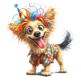 Transfer Mini Cão DTF