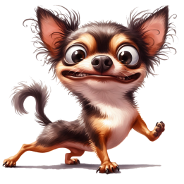 Transfer Mini Perro DTF P 068