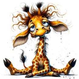 Transfer Mini Girafa DTF