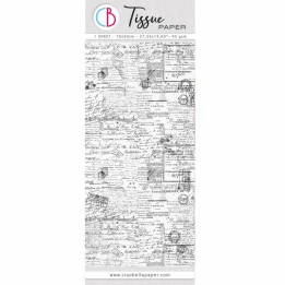 Tissue Paper GENTELMEN WORDS 69x49cm