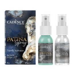 TINTA SPRAY PATINA 50+50ml - AZUL