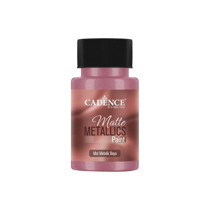 MATT METALLIC PAINT 50 ml DRY ROSE