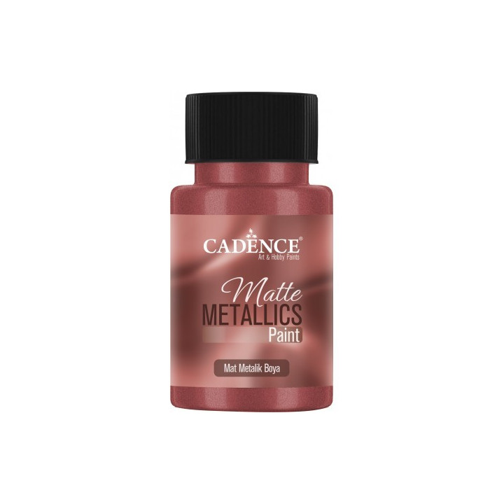 MATT METALLIC PAINT 50 ml ANTIQUE RED