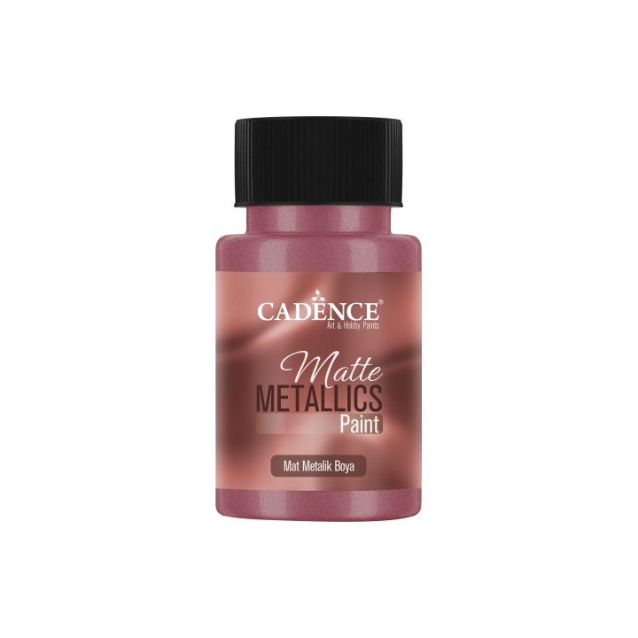 MATT METALLIC PAINT 50 ml PINK BROWN