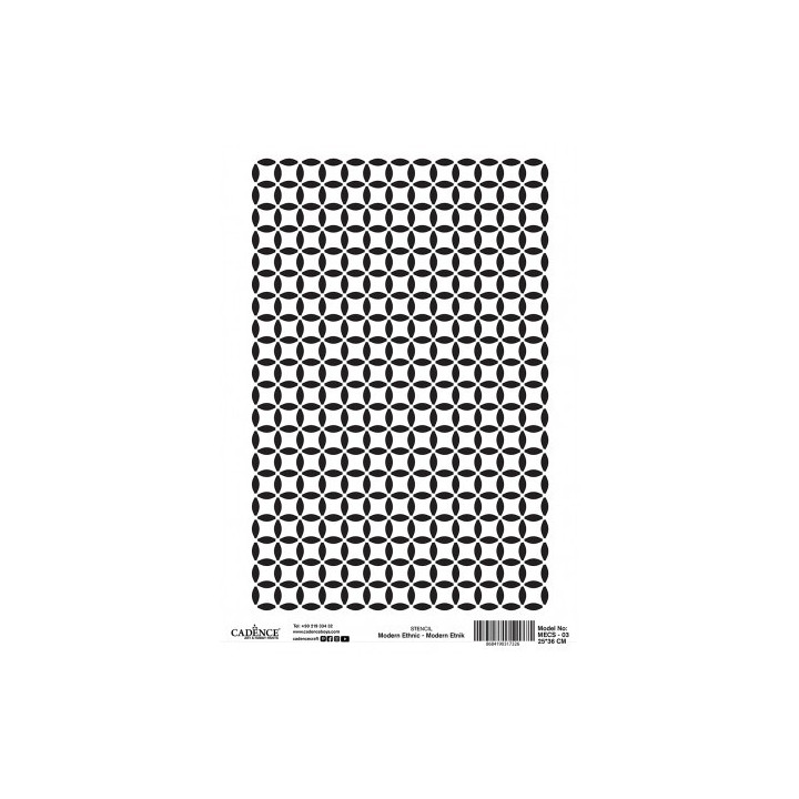 copy of Stencil MODERN ETHNIC 25x36cm