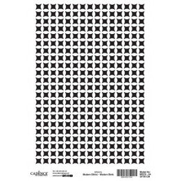 Stencil MODERN ETHNIC 25x36cm