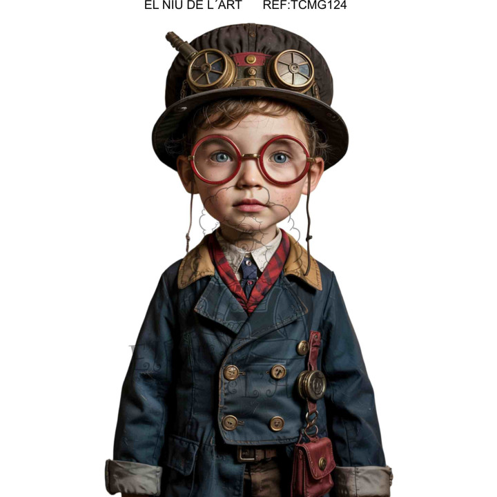 Transfer Criança Steampunk DTF