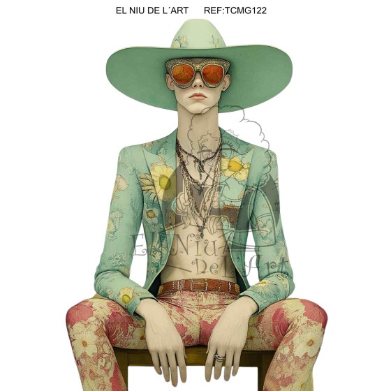 Transfer DTF EL NIU DE L´ART 122*