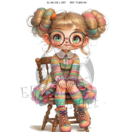 Transfer DTF Boneca