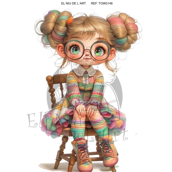 Transfer DTF Boneca