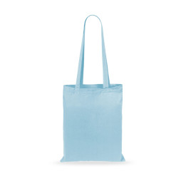 Bolsa de Tela con Asas 36×40 cm Azul Claro 100% Algodón 105 gr--