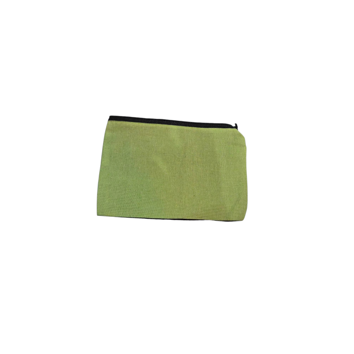 Necesser 100% cotó NATURAL VERD--