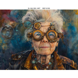 Transfer DTF Abuela Steampunk