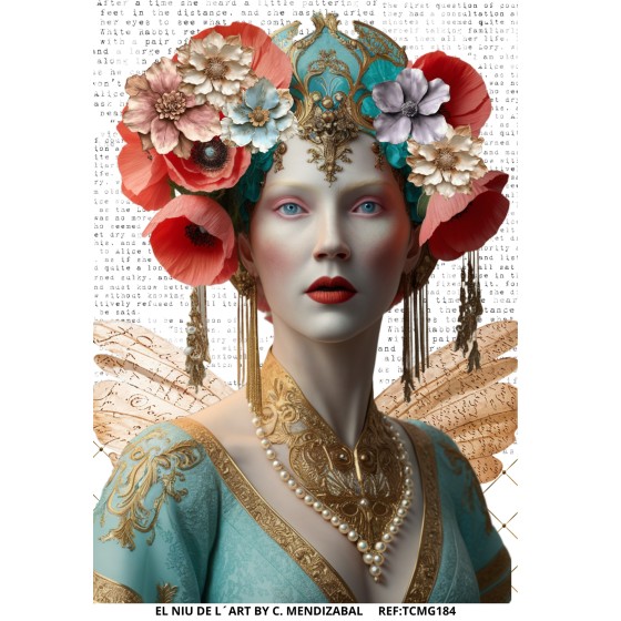 Transfer Color EL NIU DE L´ART by C. MENDIZABAL 184