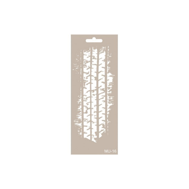 Stencil Mixed Media 016 RODADA-