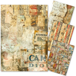 copy of Vintage scripts PEGATINAS Ciao Bella