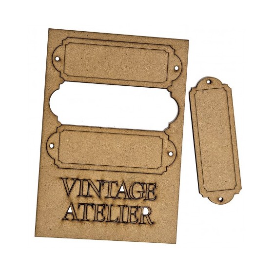 3 Carteles Vintage Atelier