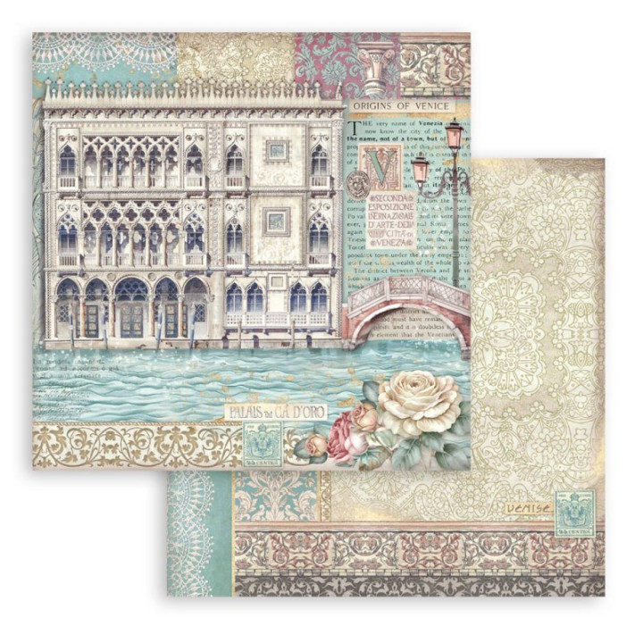 Stack papeles Stamperia 30x30 CEREMONY