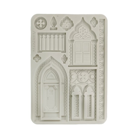 copy of Stamperia Silicone mold A5 esquinas florareles