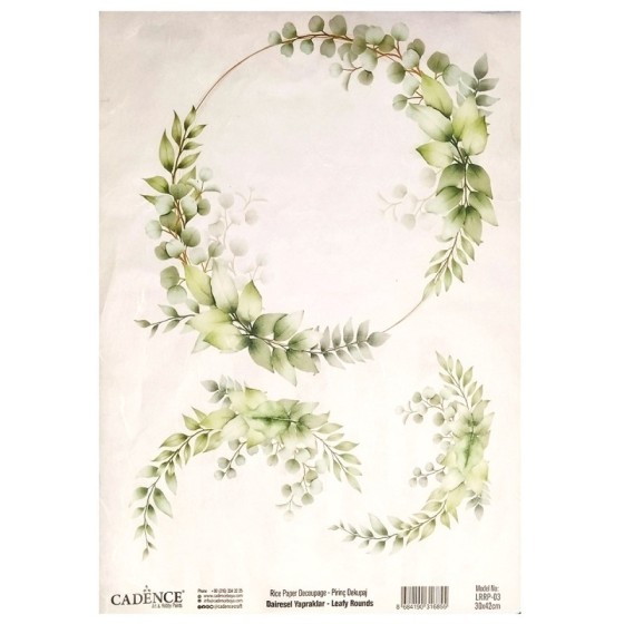 Papel Arroz 30x42cm CADENCE...