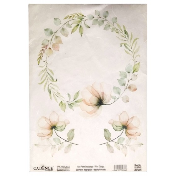 Papel Arroz 30x42cm CADENCE...