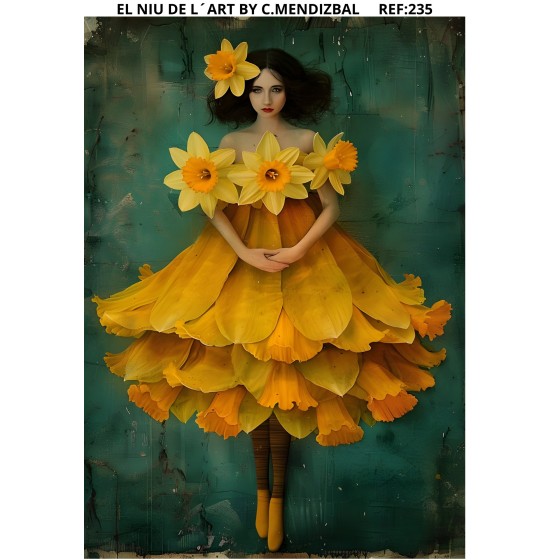 Transfer DTF ÁUREA BOTANICA 235