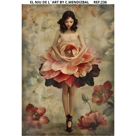 Transfer DTF ÁUREA BOTANICA 236