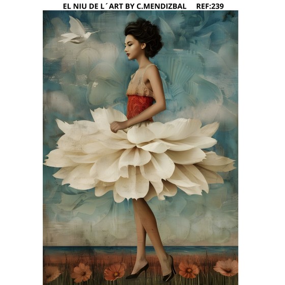 Transfer DTF ÁUREA BOTANICA 239