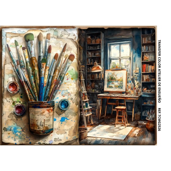 Transfer DTF ATELIER DE ENSUEÑO 256