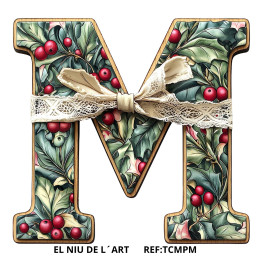 Transfer Letra Navidad DTF