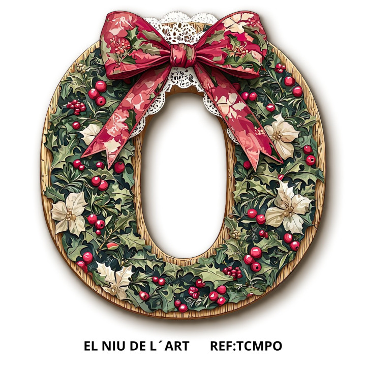 Transfer Letra Navidad DTF