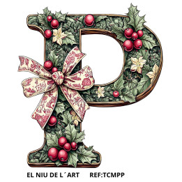 Transfer Letra Navidad DTF