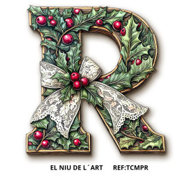 Transfer Lletra de Nadal DTF