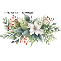 Transfer DTF Ramas Navideñas