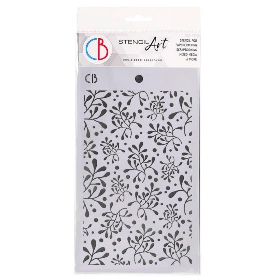 copy of Texture Stencil 8x8 Spring Fresh Flowers