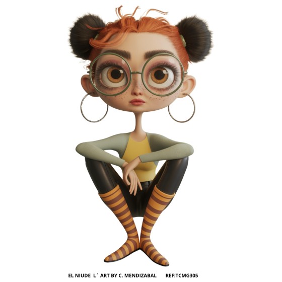 Transfer DTF EL NIU DE L´ART 305