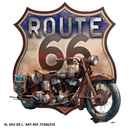 Transfer DTF Ruta 66
