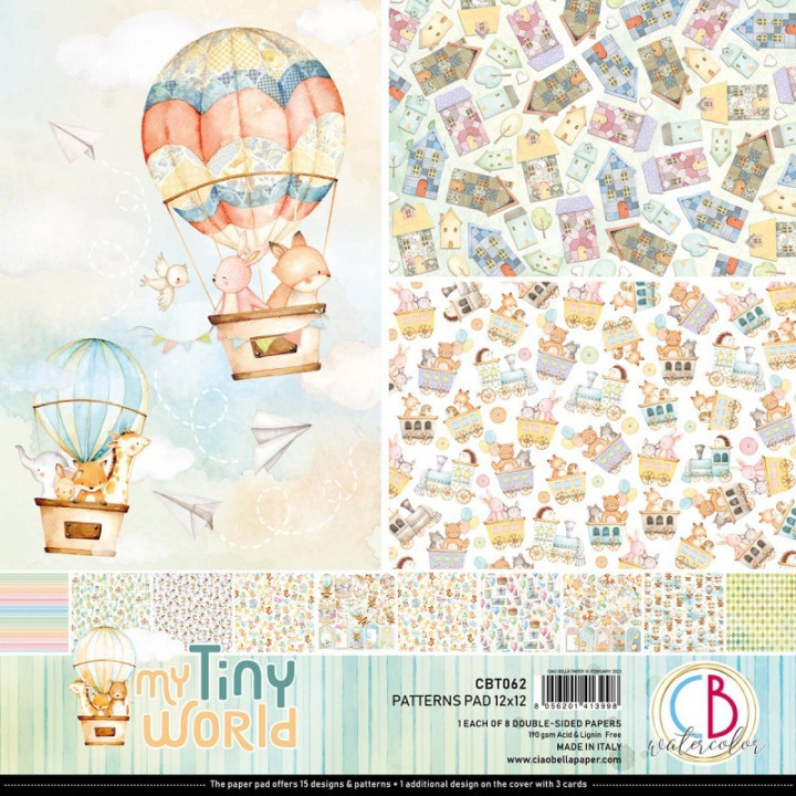 My First Year Vol.2 Paper Pad 12"x12" 12/Pkg