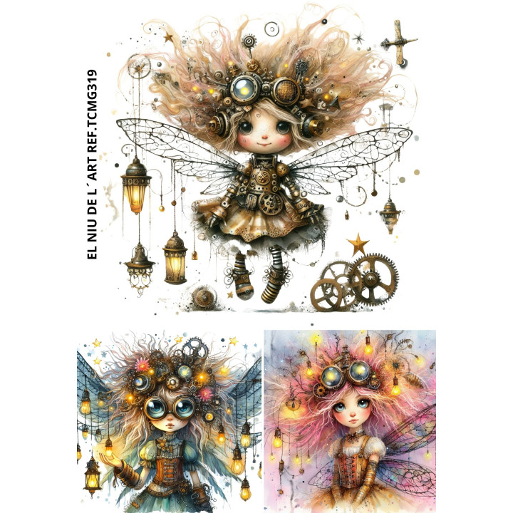 Transfer DTF Nena Steampunk
