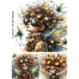 Transfer DTF Nena Steampunk