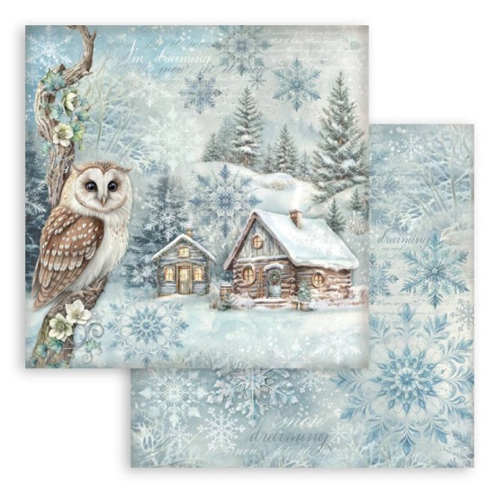 Colección The Owl's House Stamperia 30 x30