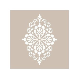Stencil AS420 APLIQUE FLORAL GRANDE