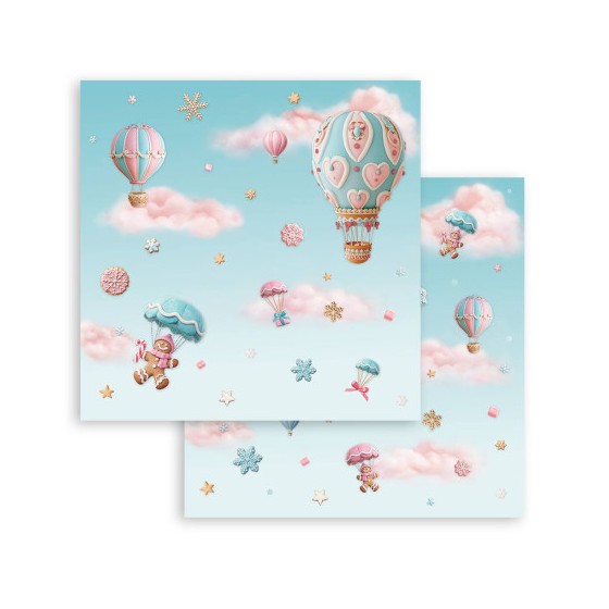 Colección Candy Christmas Stamperia 30 x30