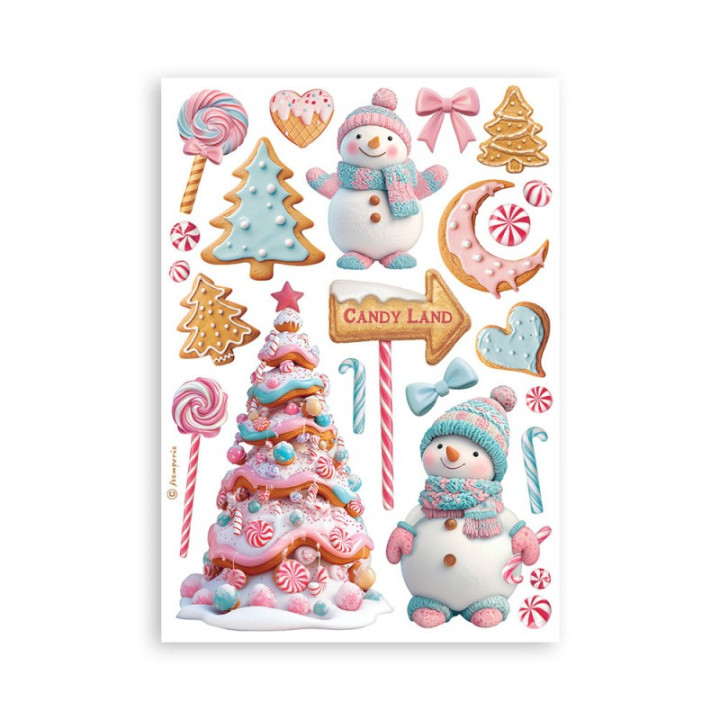 copy of Washi pad 8 hojas A5 Coffee and chocolate Stamperia