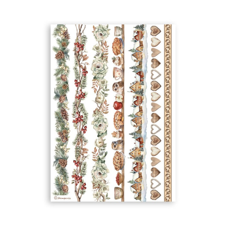 Washi pad 8 hojas A5 The Owl's House Stamperia