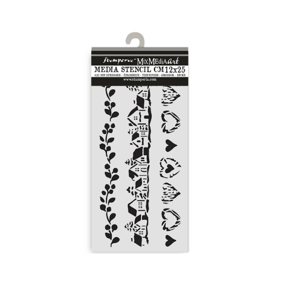Stencil 12x25 Stamperia The...