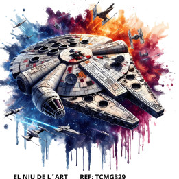 Transfer DTF Guerra de las Galaxias