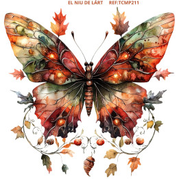 Transfer Mariposa Outono DTF