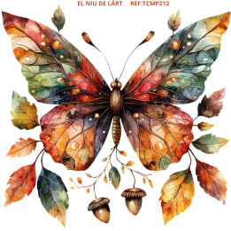 Transfer Mariposa Outono DTF